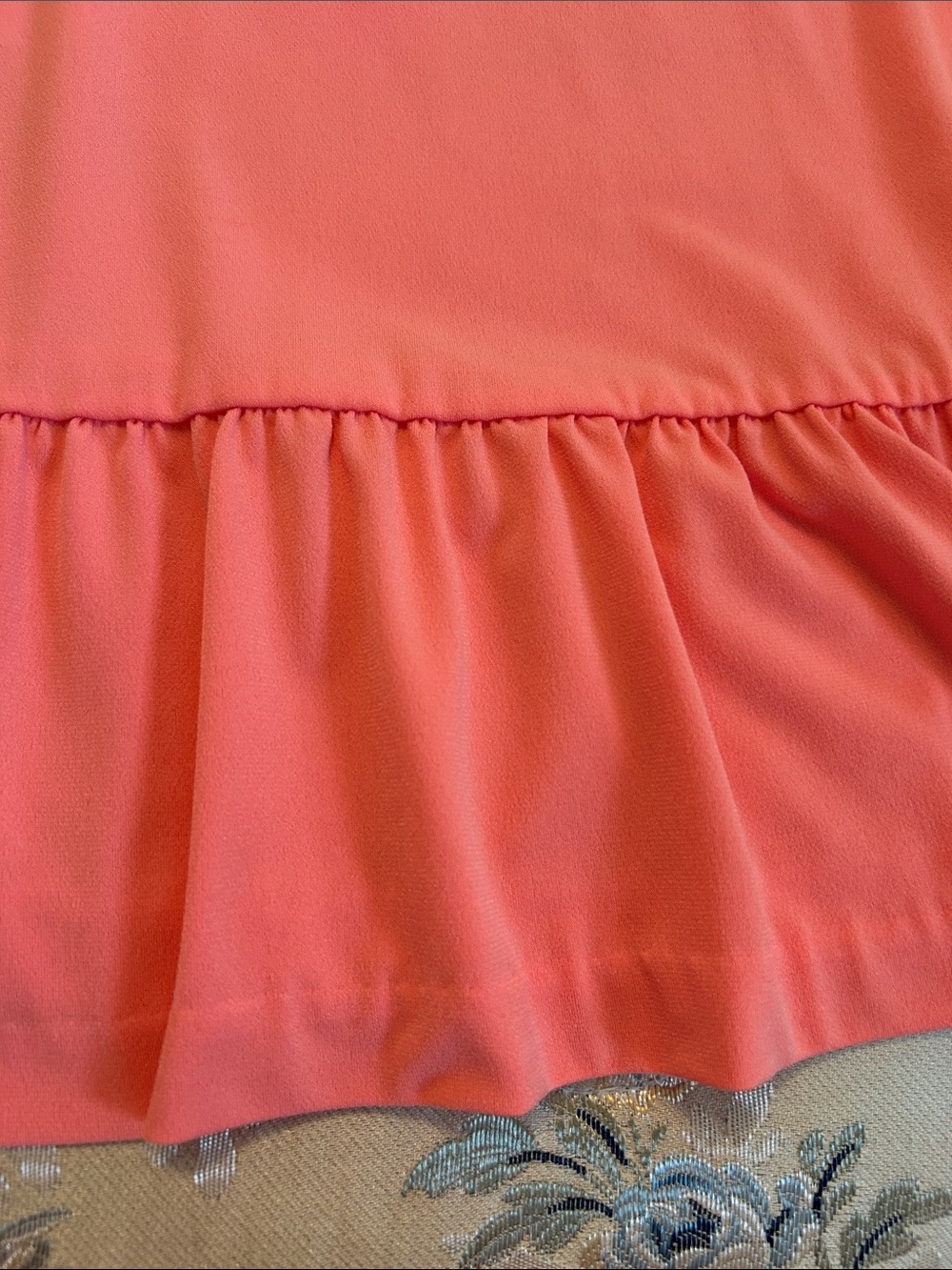 Michael Kors Coral Sleeveless V-Neck Tie Dress - Picture 10 of 10